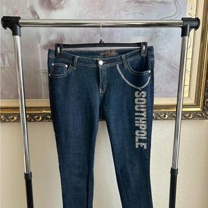 South Pole Women's Dark Blue Skinny Jeans